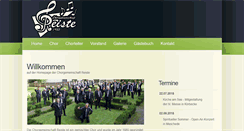 Desktop Screenshot of chorgemeinschaft.reiste.net